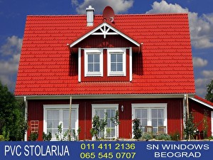 REHAU model EKONOMIK 70mm - 5 komora - 2 stakla - 2 diht gume - toplotna izolacija: Uf = 1,3 W/m²K. Izrada je po tacnim merama.